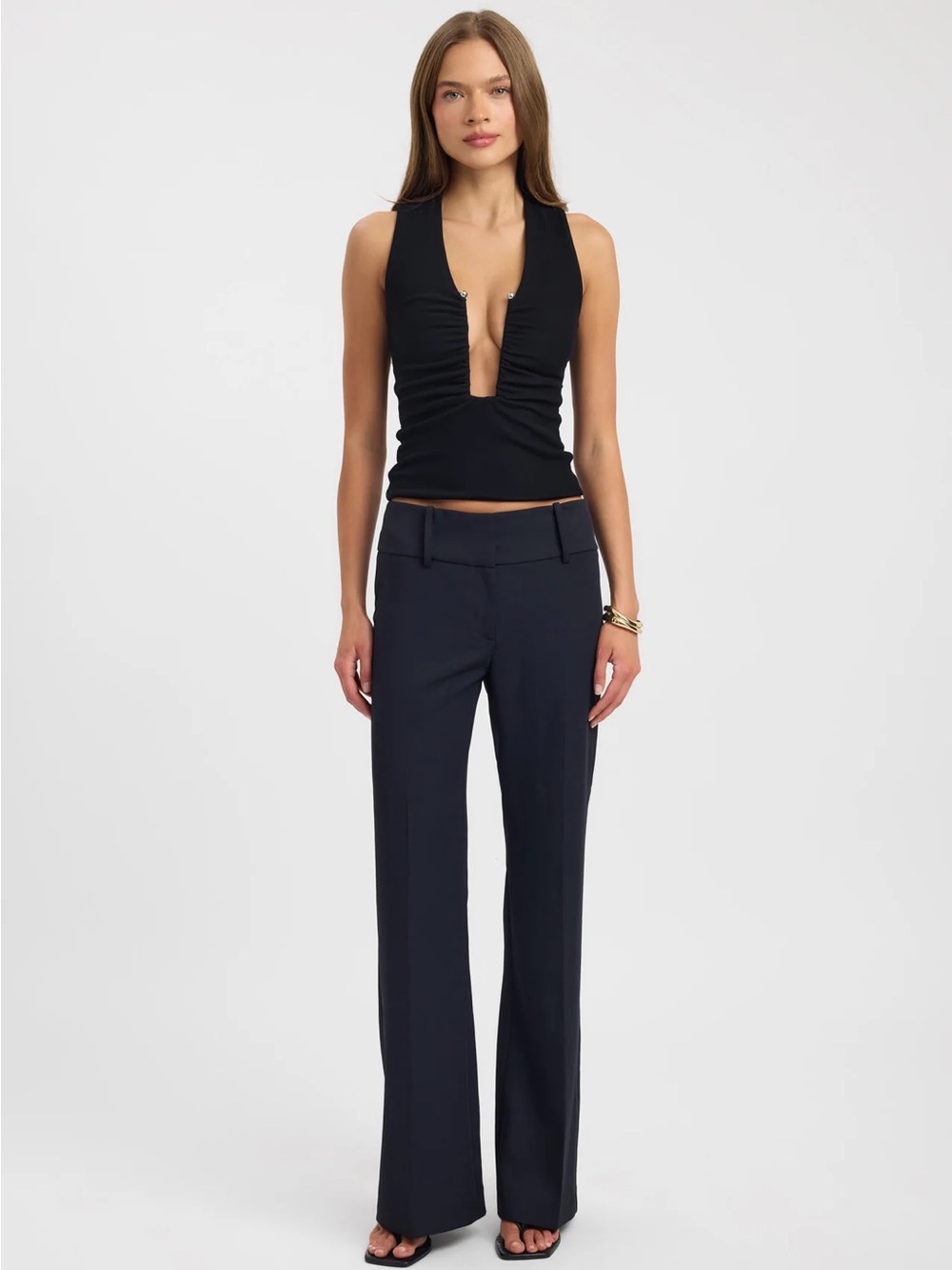 KOOKAÏ Black Plunge SUMMER Tank Top